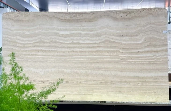 Romano Travertine feature wall